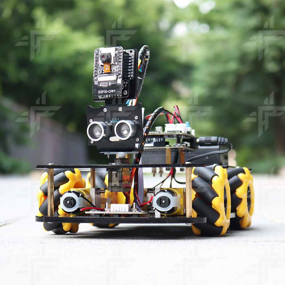 AI 비전 메카넘휠 로봇카 코딩 키트 ESP32-CAM