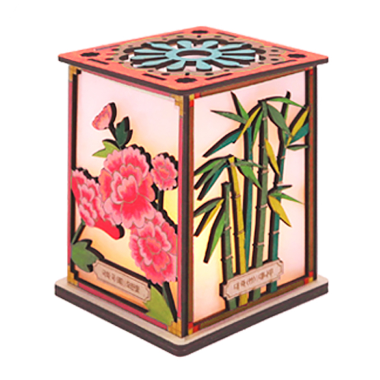 전통 사군자 무드등 [4세트]