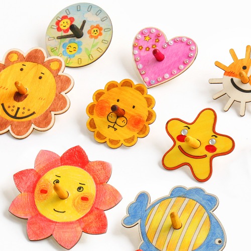 나무팽이 만들기재료 팽이심포함