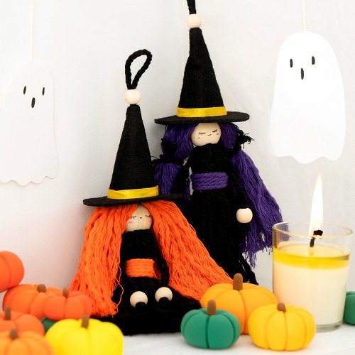 마크라메 마녀인형 diy