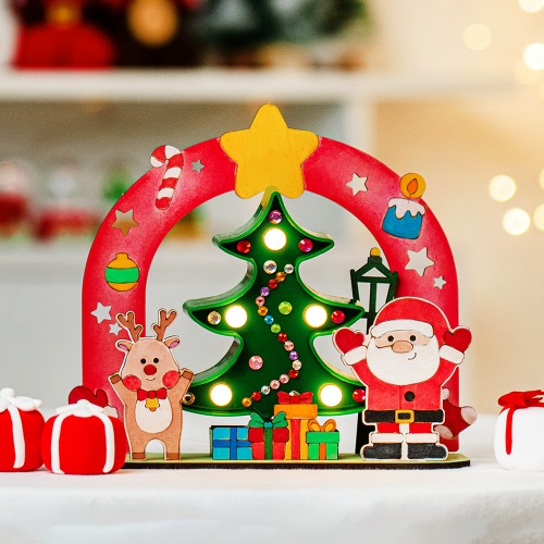 겨울 환경 크리스마스 무드등 만들기